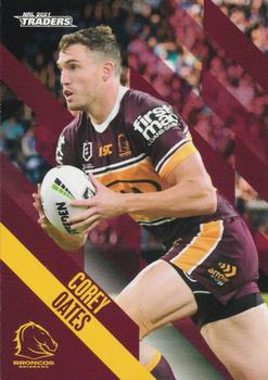 2021 NRL Traders #008 Corey Oates Front